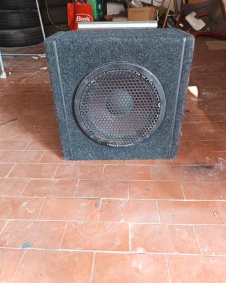 subwoofer e amplificatore 