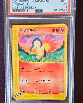 Pokemon Cyndaquil E-starter deck unlimited PSA