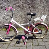 Bicicletta con rotelle