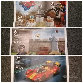 Lotto Lego Polybag 30706 - 30707 - 30709