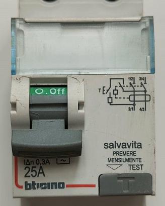 BTicino G724AC25  Differenziale Salvavita