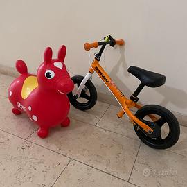 Bici senza pedali BTWIN + Rody salterino