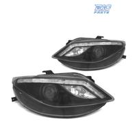 FARI SEAT IBIZA 6J 08-12 LUCE DIURNA SFONDO NERO