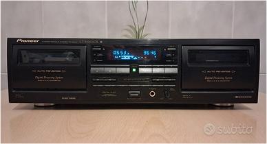PIONEER DECK DOPPIA CASSETTA  DIGITAL "CT-W606DR"