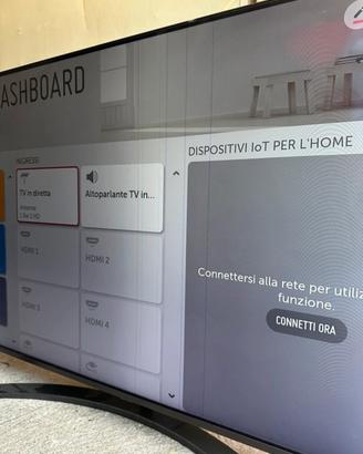 TV LG NANOCELL 50pollici CON DIFETTO SCHERMO LED