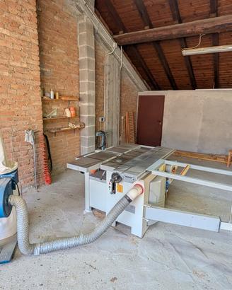 Combinata Sicar 220v + aspiratore e sega a nastro