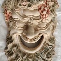 MASCHERA TEATRO GRECO DIONISIO (BACCO)