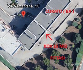 Box 16 mq via nomentana corato - ba -