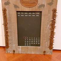 Lavagna da cucina con datario