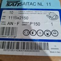 Nastri abrasivi per calibratrice