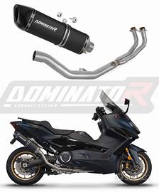 SCARICO COMPLETO HP6 TITANIO BLACK TAMAHA TMAX 560