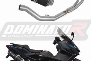 SCARICO COMPLETO HP6 TITANIO BLACK TAMAHA TMAX 560