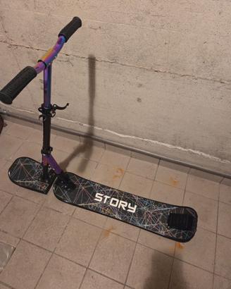 monopattino /scooter  da neve  Story Deluxe