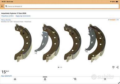 Ricambi peugeot 106II serie nuovi