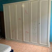 Armadio, cassettiera e comodini