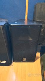 Yamaha DXR 12 + custodie, casse attive 1100 watt 