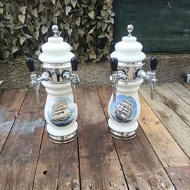 Colonnine birra in ceramica