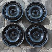 4 cerchi 15" VW originali 