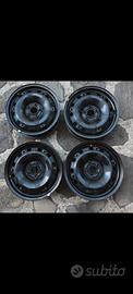 4 cerchi 15" VW originali 