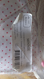 Piumone coordinato per lettino culla Minnie