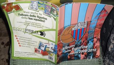 Album figurine vintage calcio Catania serie A 2010