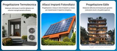 Progettazione Edile, Termotecnica e Fotovoltaico