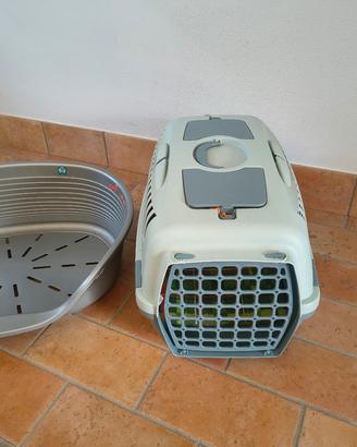 cuccia e trasportino per cane o gatto