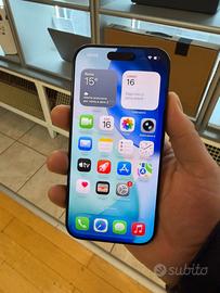 iphone 16 pro 128gb black batteria 100%