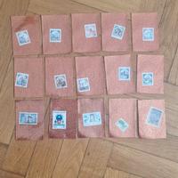 15 Francobolli Misti (Serie Castelli + Esteri)
