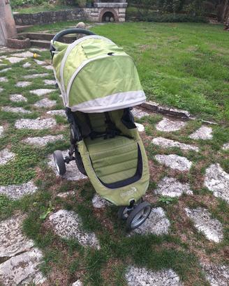 passeggino Baby Jogger city mini 3 ruote con manig