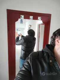 Giacca tipo chiodo inglese in ecopelle