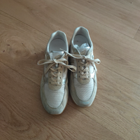 Hogan beige 39 tessuto e pelle Originali