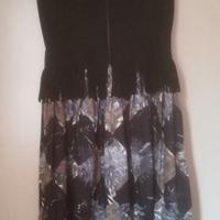 Abito donna sartoriale francese (Paris) nero coton