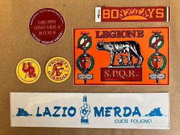 stock di adesivi ultras della roma