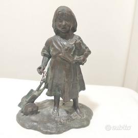 scultura di bronzo 