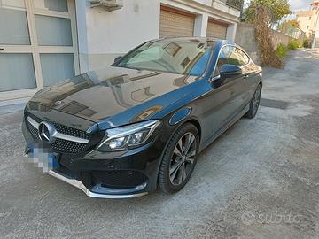 Mercedes C220 coupè 4matic 10/2017 come nuova