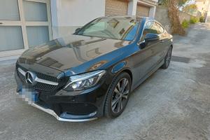 Mercedes C220 coupè 4matic 10/2017 come nuova