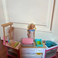 Barbie con cucina