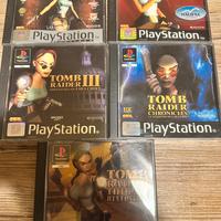 Tomb raider lotto playstation 1 ps one