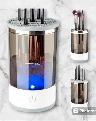 pulitore elettrico per pennelli trucco 