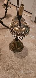 Lampadario in ottone