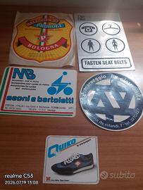 adesivi pubblicitari vintage italiani