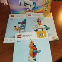 lego unicorno 3in1 