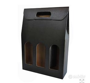 Scatola portabottiglie da 3