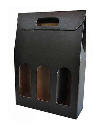 Scatola portabottiglie da 3