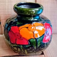 Scheurich 284 15 W.Germany  fat lava pumpkin vase