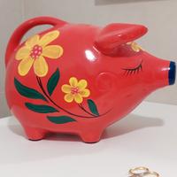 Salvadanaio ceramica anni 70 condizioni perfette 