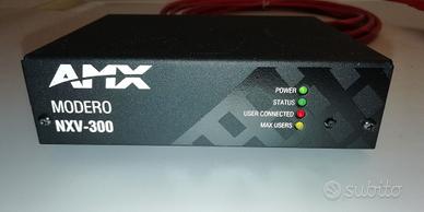 MODERO AMX NXV-300 creazione interfaccia grafica