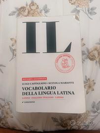 Vocabolario della lingua latina