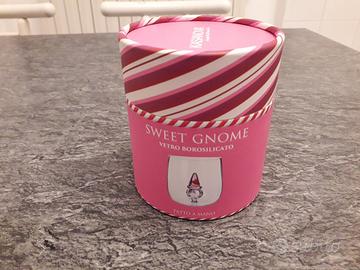 Bicchiere con gnomo